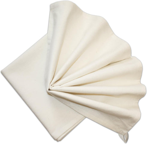 Aunt Martha's Stitch 'Em Up Hemmed Kitchen Towels, 18 by 28-Inch, Natural, 2-Pack...