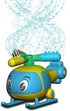 Helicopter Water Sprinkler for Kids, Spinning Sprinkler for Yard, Sprays Water 15 Feet High for Summer Outdoor Play...