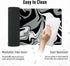 Ovenbird Gaming Mouse Pad with Stitched Edges, Swirl Marble Mouse Pad, Extended XL Mousepad with Anti-Slip Base, Cool Large Mouse Pad for Desk, 31...