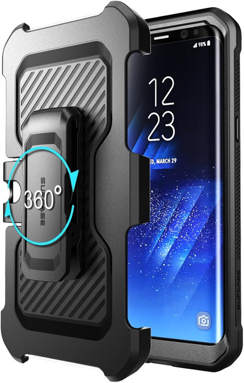 SUPCASE Unicorn Beetle PRO Series Phone Case for Samsung Galaxy S8, Full-Body Rugged Protective Case for Galaxy S8 2017 (Black)...