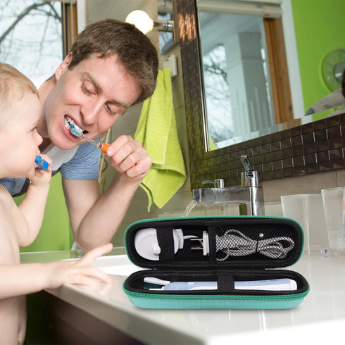 Electric Toothbrush Travel case, Fits for Oral-B Pro 500/600/650/1000/1500/2000/3000/3500/5500/Pro-Health, Smart 1500/3000/5000, Genius X Limited/...