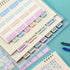 12 Pack Book Tabs for Annotating Books for A5 Refillable Notebook Index Tab 384 Page Tabs for Book Annotation...