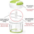 Starfrit Pull Chopper - Multi Purpose Manual Food Processor - Three Blade System for a Faster Cut - From Large Chunks to Purée - Self-Retracting C...