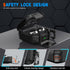 for Samsung Galaxy Buds 2 Pro/Buds Pro/Buds Live/Buds 2 Case Cover/Galaxy Buds FE (2023),with Anti-Drop Lock That Doubles as a Phone Stand,Black.....