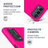kwmobile Case Compatible with OnePlus Nord N200 5G Case - TPU Silicone Phone Cover with Soft Finish - Neon Pink...