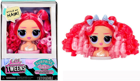 L.O.L. Surprise! Tweens Surprise Swap Styling Heads Including Fabulous Hair Accessories and Gorgeous Hair – Great Gift for Kids Ages 4+ (Assorted ...
