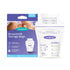 Lansinoh Breastmilk Storage Bags, 50 Count, Easy to Use Breast Milk Storage Bags for Feeding, Presterilized, Hygienically Doubled-Sealed for Refri...