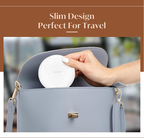 Aligner Case Travel Kit. Retainer Case with Built-In Mirror plus Aligner Pull Tool & Mini Travel Finger Toothbrush Included...