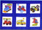 Jack Dempsey Needle Art Transportation 9" Nursery Quilt Blocks...