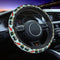 Black Cute Japanese Sushi Steering Wheel Cover Car Accessories Cute for Women Girls Girly Universal 15 Inch Neoprene Auto Interior Decor Anti Slip...