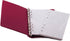 PDTXCLS TANGDIAABBCC Aeiniwer HNR RED Loose-Leaf Memo Book, 6 3/4 x 3 3/4", 6-Ring Binder, 80 Pages + Free Refill 80 Pages...
