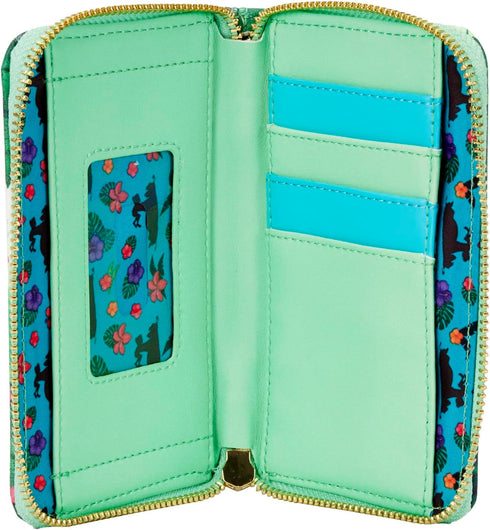 Loungefly Disney Jungle Book Bare Necessities Zip Around Wallet...