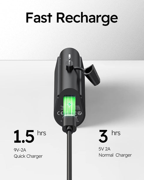 VEGER Mini Portable Charger for iPhone, 5000mAh 20W PD Fast Charging Battery Pack, Cordless Portable External Backup Charger for iPhone 13, 12, 11...