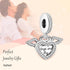 Annmors Silver Charms for Bracelets S925 Love Heart Mom Birthday Dangle for Women Bracelet & Necklace Pendant...