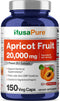 NusaPure Apricot Extract 20000mg 150 Veggie Capsules (Extract 20:1, Vegan, Non-GMO)...