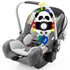 Squish 'N Play Activity Toy Panda- Multi-Sensory Learning Baby Toy - Stroller Toy, Car Seat Toy, Tummy Time Toy, Teether Toy, Baby Gift - with Mir...