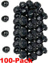 iMBAPrice NM95-100 (100-Pack) Black Button Push-In NM Cable Connector, 3/4 Trade Size, Fits 3/4-Inch Knock Outs, Black...