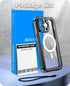 Beeasy for iPhone 15 Pro Case Waterproof for MagSafe 360 Degree Outdoor Protective Case with Screen Protector Waterproof Phone Case Dustproof Shoc...