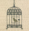 Dimensions Needlecrafts Stamped Embroidery, Vintage Birdcage......