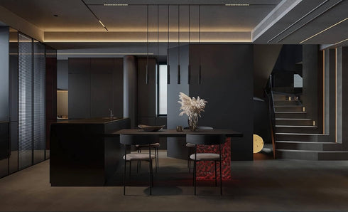Dimoon 118"x15.7" Skin Wallpaper Thicken Black Matte Stick and Peel Wallpaper Removable Wallpaper Black Waterproof Black Contact Paper Pure Black ...