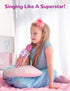 Amazmic Toys for girls, Kids Karaoke Microphone Toddler Microphone for kids with Lights, Birthday Gift for Girls, Boys Toy Age 3 4 5 6 7 8+(Light ...