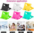 6 Pack Portable Cell Phone Stand Holder for Desk, Foldable Desktop Mobile Phone Kickstand Universal Desk Stand for All Mobile Smart Phone......