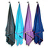 Flow Hydro Sport Towel - Microfiber Quick Dry Swimming Towels for Swim, Pool, Triathlon, and Other Water Sports in Medium, Large, Extra Large, and...