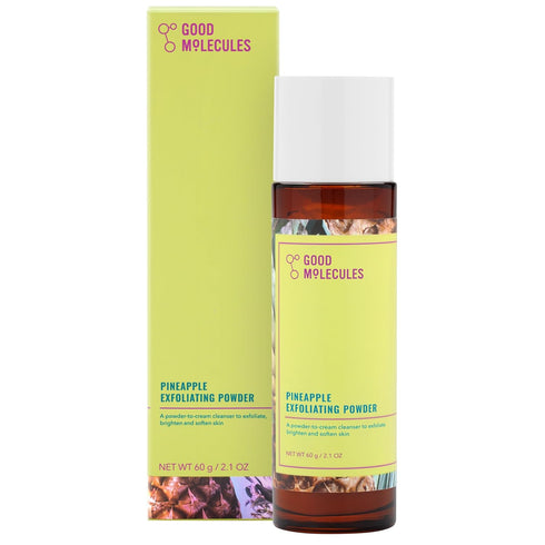 Good Molecules Pineapple Exfoliating Powder - Gentle, Exfoliating Facial Scrub with Enzymes, Anti-Aging and Alcohol Free Cleanser - Skincare for F...