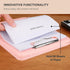 Flybold Pink Clipboard with Storage - Smooth, Sturdy and Durable Clipboard - Versatile Storage Space - Unique Design, Safe and Easy to Use - 13.3x...