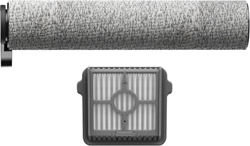 Genuine Replacement Parts for MOOKA S200 Wet Dry Vacuum Mops(1PACK Brush Roller + 1PACK Vacuum Filter)...