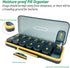 7-Day Pill case 2 Times a Day, Pill Organizer 2 Times a Day,Am Pm Daily Pill Case Travel Pill Organizer,Large Capacity Pill Organizer for Medicine...