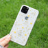 Compatible with iPhone 15 Plus Flower Case, Soft Clear Rubber Pressed Dry Real Flowers Case Girls Glitter Floral Cover Clear case with Flowers for...