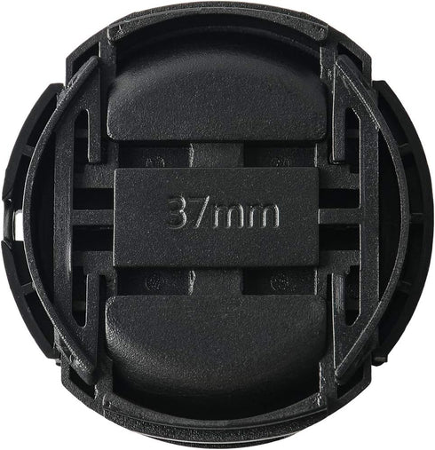 2 Pack 37mm Center Pinch Front Lens Cap Compatible with Olympus Canon Nikon and Other Brand of Lenses with 37mm Filter Thread, Replaces Olympus LC...
