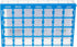 Ezy Dose Weekly (7-Day) Pill Case, Medicine Planner, Vitamin Organizer Box, Small Compartments with Easy Fill Tray, 4 Times a Day, Clear Lids, Col...