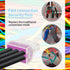 20pcs Push-in Wire Connecters 6 Port, Wire Quick Connection Terminal, 18-12 AWG / 0.75-2.5mm²...