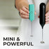 Zulay Kitchen Powerful Mini Milk Frother Handheld - Electric Hand Mixer - Portable Frother Wand for Coffee - Small Drink Blender for Lattes, Cappu...