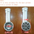 10 PCS Meat Grinder Blades Meat Grinder, Meat Grinder Parts Blades, Stainless Steel Food Grinder Accessories, Meat Grinder Attachment for Size 5 S...