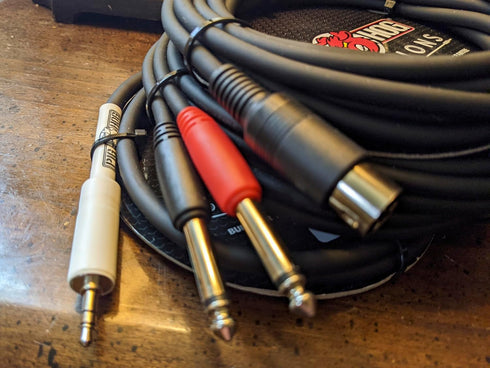 Pig Hog PD-21406 Dual 1/4" Mono (Male) Cable, 6 Feet...