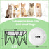 Ceramic Cat Bowls, 2 Pack - Raised, Whisker Friendly, Anti-Vomiting Cat Food Plates - Hygienic, Secure Material, Elegant Stand, 10 oz, for Indoor ...