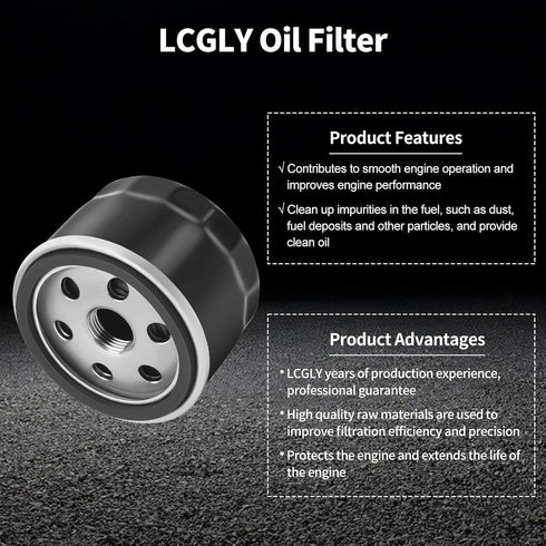 1 PC Oil Filter 49065-7007 49065-0721 492932 492932S Compatible with Kawasaki FR541V FR600V FR651V FR691V FR730VFS600V FS651V FS691V FS730V FX481V...