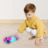 ArtCreativity Light Up Transparent Sensory Car Toy for Kids, 1PC, Bump and Go Toy Car with Colorful Moving Gears, Music, and LED Effects, Fun Educ...