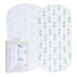 Bassinet Sheets Fitted Cover - Flexible Fit 100% Soft Jersey Knit Cotton - Neutral Grey Sage Diamond - 2 Pack Set...