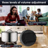 Digital Kitchen Timers for Cooking, Magnetic Visual Timer with Loud Ring & LED Display for Seniors Kids, Countdown Countup Timer for Classroom Bak...