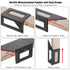 Sumnacon 3D Measuring Ruler Set of 2 45/90 Degree Layout Measuring Tool for Drawing Angle Line Aluminum Alloy Square Ruler for Woodworking Precise...
