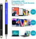Stylus Pen 2 in 1 Fine Point & Mesh Tip for Touch Screen, Compatible for Tablet and Cellphone (Black/Blue/Rosegold)......