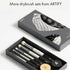 ARTIFY Drybrush Set of 5 Sizes: Expert Series Dry Brush for Effortless Miniature, Model, Ceramics, Citadel Painting - Hobby Detail Small Acrylic O...