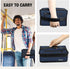 Aosbos Small Lunch Bag, Blue, Unisex, Portable Mini Cooler, Insulated Thermal Bag for Men and Women...