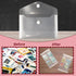 40 Pack Stamp and Die Storage Pockets, Reusable Small Plastic Envelopes Waterproof Sticker Organizer Receipt Holder Photo Storage Folders (4" x 6"...