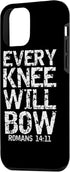iPhone 12 mini Christian Lordship Quote Jesus is Lord Every Knee Will Bow Case...