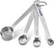 Zyliss Premium Stainless Steel Measuring Spoons - Stainless Steel Measuring Spoon Set - Dry Ingredient Nesting Measuring Spoons - Premium Bakeware...